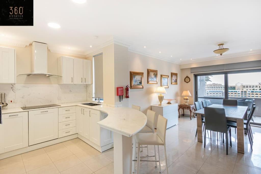 One Of A Kind, Seafront Property In St Georges Bay By 360 Estates Saint Julian's Екстериор снимка